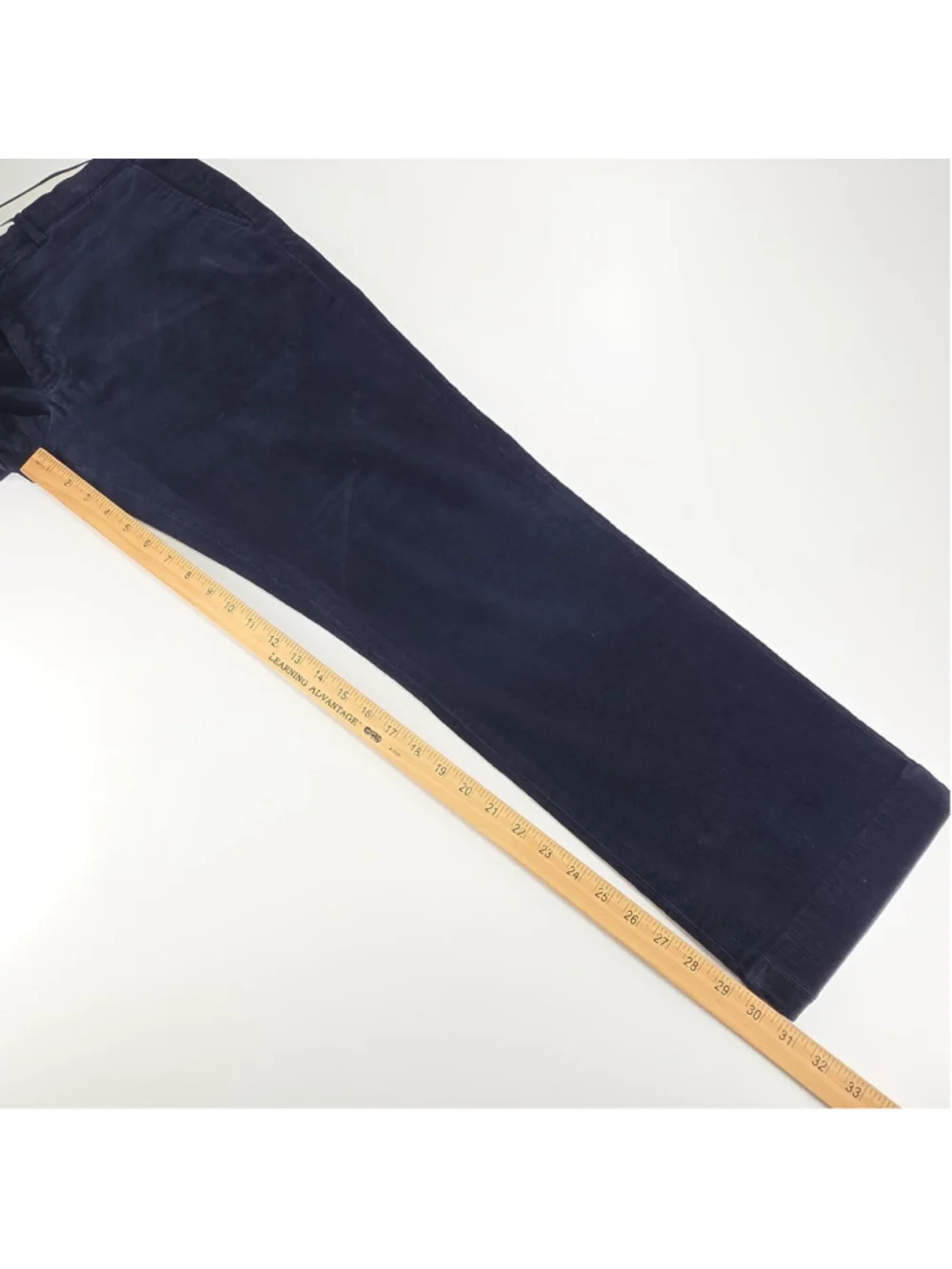 Polo Ralph Lauren Stretch Classic Fit Corduroy Pants Mens 38x30 Navy Cotton